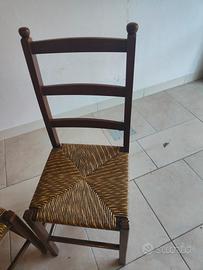 sedie 8 legno naturale 