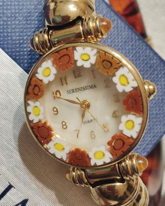 Orologio donna antica murrina