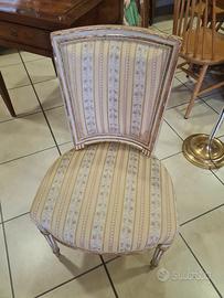 Vintage poltrona in stile Luigi XVI