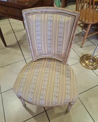 Vintage poltrona in stile Luigi XVI