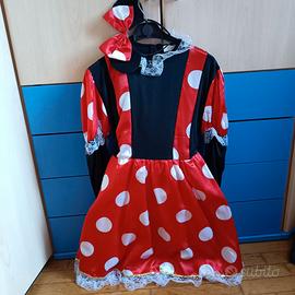 Abito carnevale da Minnie 8/9 anni