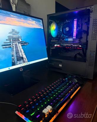 PC Gaming Fortnite / Valorant - Ryzen 5 - RX 580