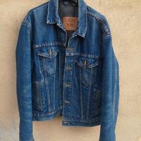 giubbotto giacca levis Usa vintage sherpa