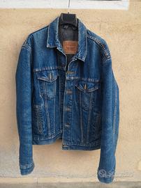 giubbotto giacca levis Usa vintage sherpa