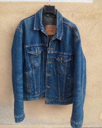 giubbotto giacca levis Usa vintage sherpa
