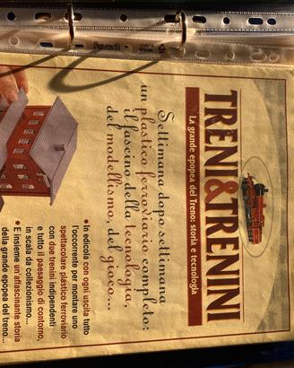 Plastico ferroviario Treni&Trenini Hachette HO