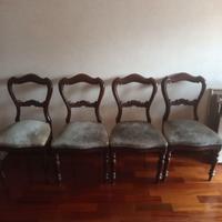 sedie bandelle antiquariato