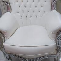 Poltrona stile trono