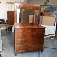 comò con specchiera 