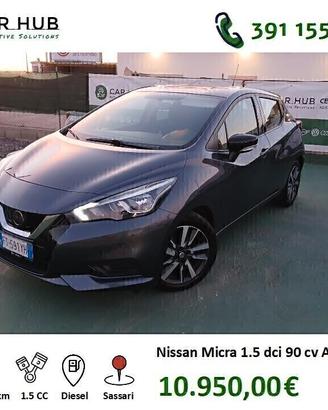 Nissan Micra 1.5 dCi 90 5 porte Acenta
