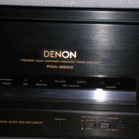 Denon Poa 6600 e Poa 4400A la coppia.