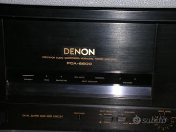 Denon Poa 6600 e Poa 4400A la coppia.