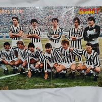 Poster Intrepido  Juventus 1984-85  e Rummenigge