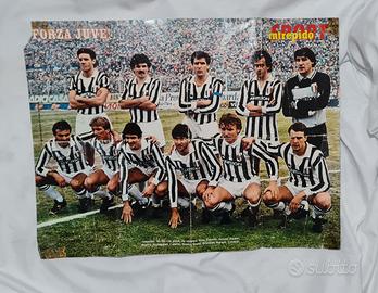 Poster Intrepido  Juventus 1984-85  e Rummenigge