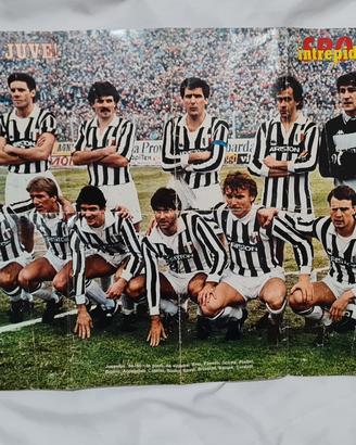 Poster Intrepido  Juventus 1984-85  e Rummenigge