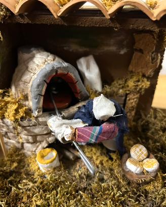 Personaggi presepe mobili