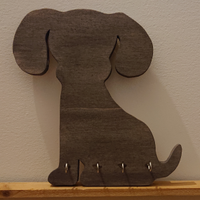 Appendichiavi/porta guinzaglio cagnolino