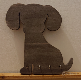 Appendichiavi/porta guinzaglio cagnolino