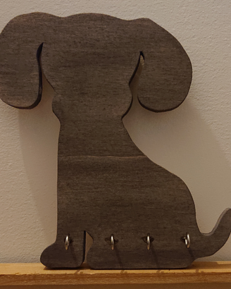 Appendichiavi/porta guinzaglio cagnolino