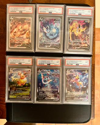 Pokemon promo flareon Vaporeon Jolteon vmax V psa9