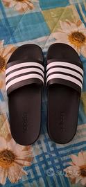 ciabatte Adidas nere taglia 46 nuove