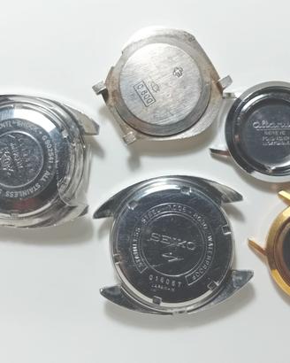 CASSE PER OROLOGI VINTAGE SEIKO  7005-8030 E ALTRE
