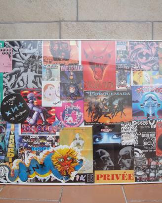 Raccolta flyer-biglietti discoteche anni '90