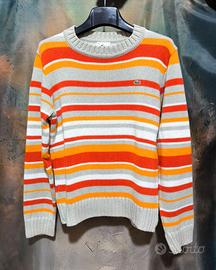 Maglione di filo Lacoste Originale a Righe