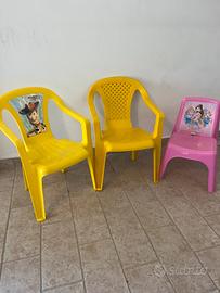 Sedie per bambini