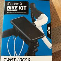Supporto bici Quad Lock per iPhone X