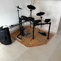 Batteria elettronica Alesiss+sgabello