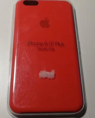 COVER IPHONE 6S PLUS ROSSA IN SILICONE