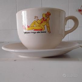 tazzona  con piattino 