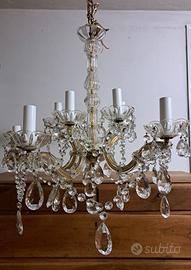 lampadario Maria Teresa 10 luci anni 50 