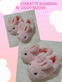 CIABATTINE BIMBA 28/29 NUOVE