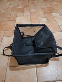 seggiolino auto per cane