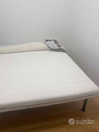 rete e materasso matrimoniale 
