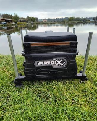 Panchetto pesca - Matrix S25 Black Super Box