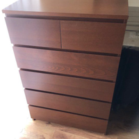 Cassettiera IKEA MALM 6 cassetti 80x123x48Smontata