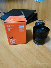 Obiettivo Sony FE 24 mm serie G
