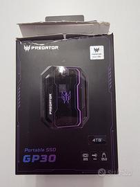 ssd esterno Predator 4TB