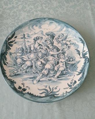 Piatto da parete in ceramica