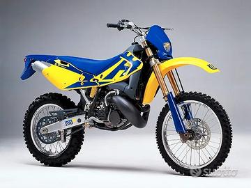HUSQVARNA WR 250 2 TEMPI RICAMBI