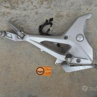 Staffa pedana sinistra e pedale honda NC 700