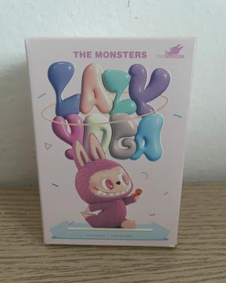 Lazy yoga Labubu, pop mart