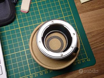 adattatore obiettivi Nikon su micro 4/3