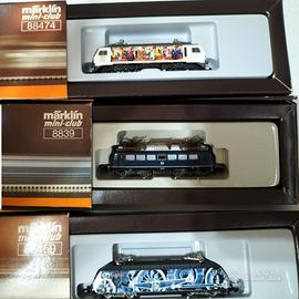 Marklin scala Z locomotive elettriche lotto Collezionismo In
