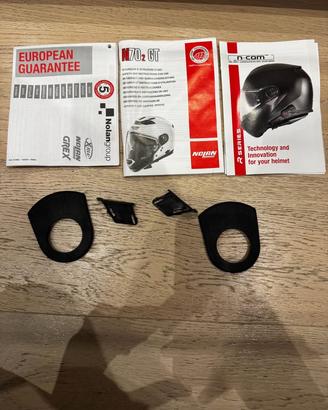 casco Nolan N70-2 GT taglia S nero opaco