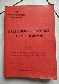 prefazione generale all orario di servizio