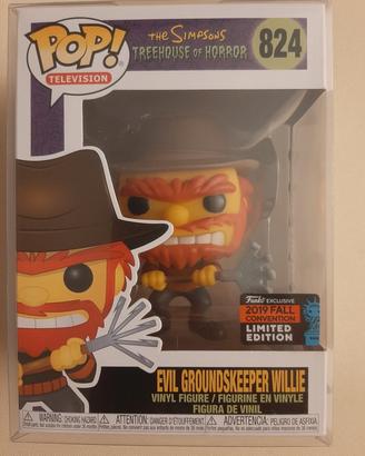 Funko Evil Groundskeeper Willie 824 Simpsons fall 